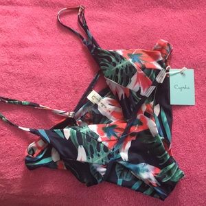 Cupshe Floral Bikini NWT Small